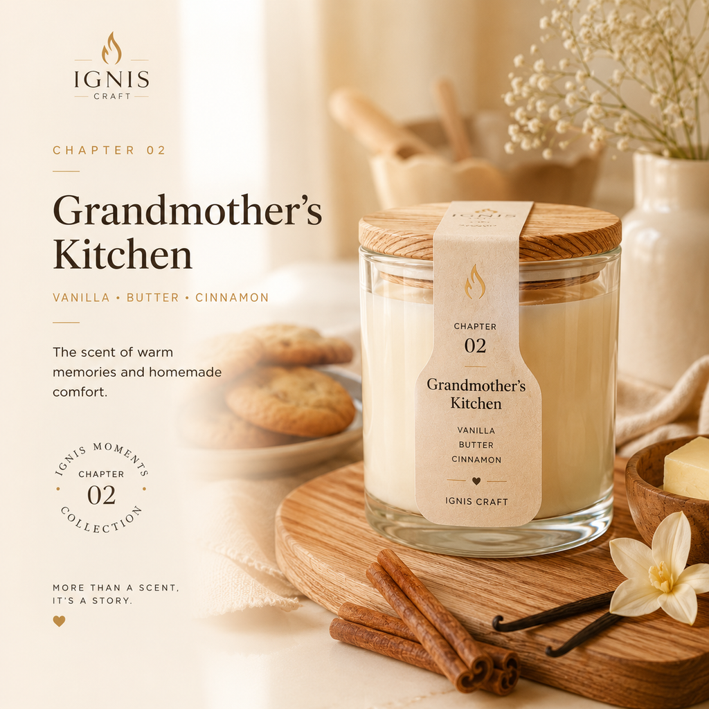 Grandmother’s Kitchen — Coconut Wax Candle